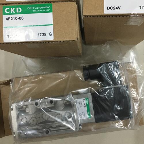 氣動CKD喜開理電磁閥底座配的消音器一直漏氣,是怎么回事？