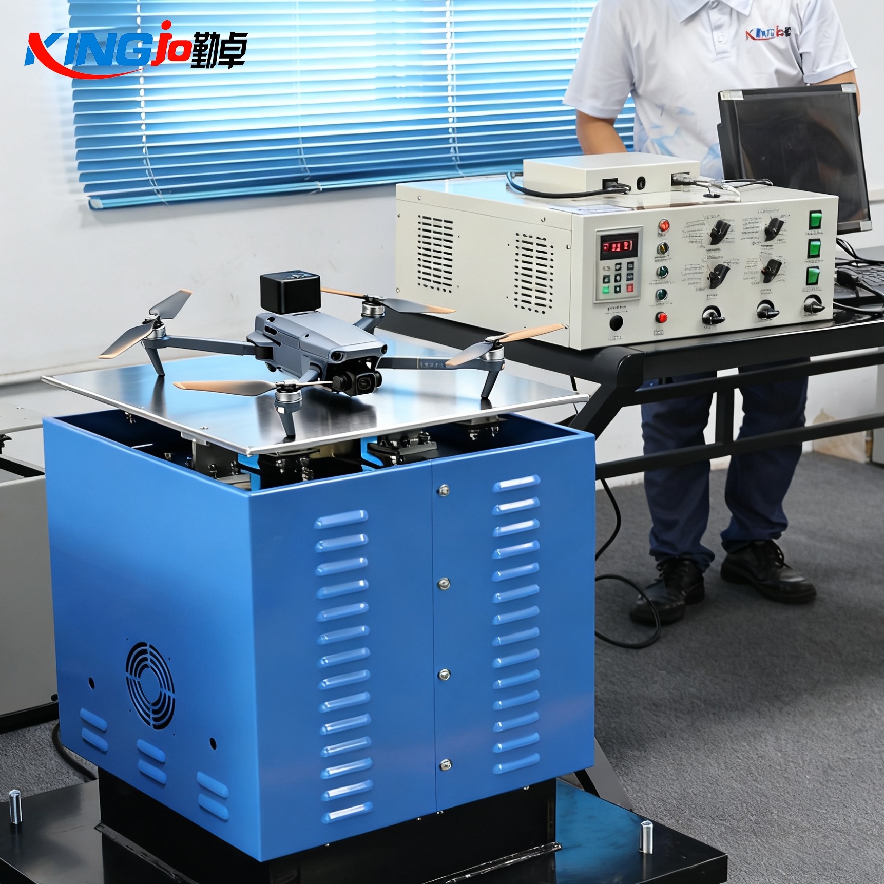 勤卓无人机零件电磁式高频振动试验台