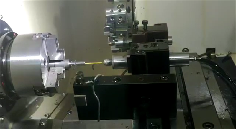 60000转高速电主轴钻孔加工视频