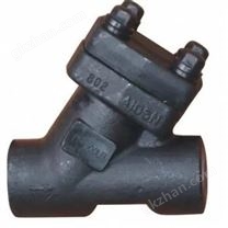 GL61H美標(biāo)鍛造硬密封焊接Y型過(guò)濾器